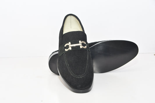 Handmade New Suede Leather Dress Moccasins