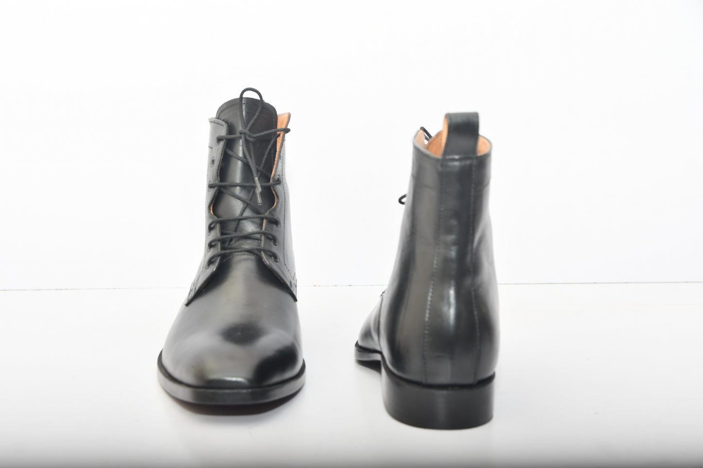 Handmade New Leather Lace-up Ankle Boots