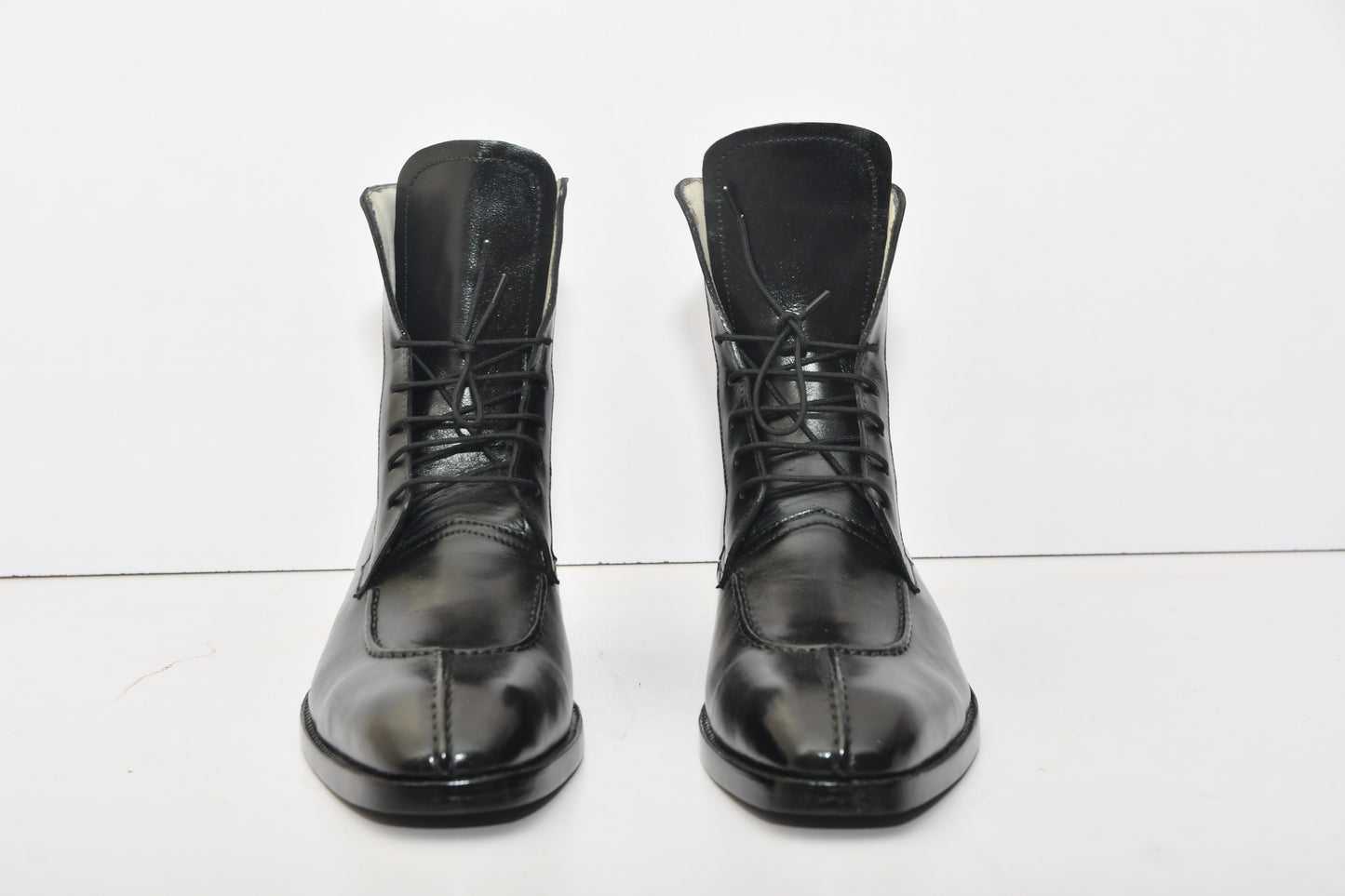 Handmade New Leather Lace-up Ankle Boots