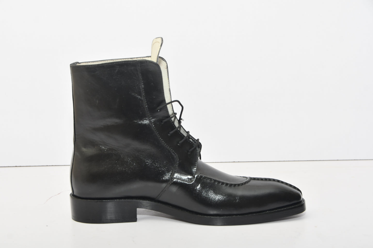 Handmade New Leather Lace-up Ankle Boots