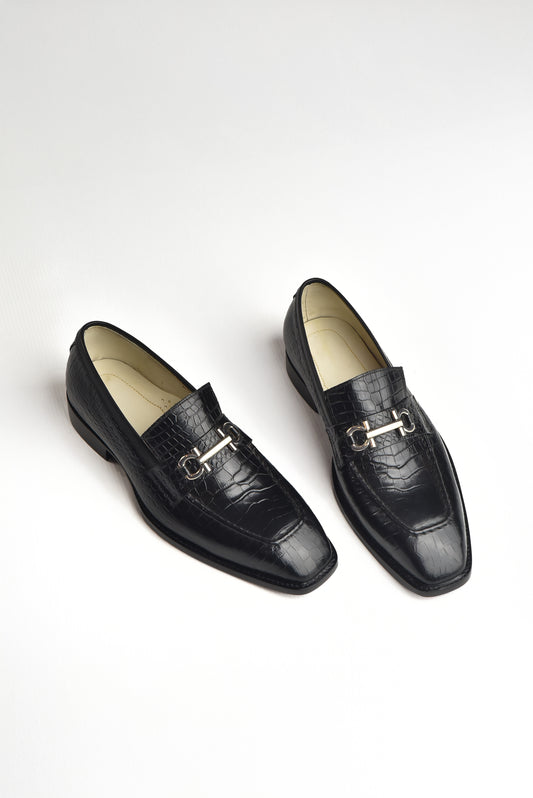 HandMade New Crocodile Leather Dress Moccasins