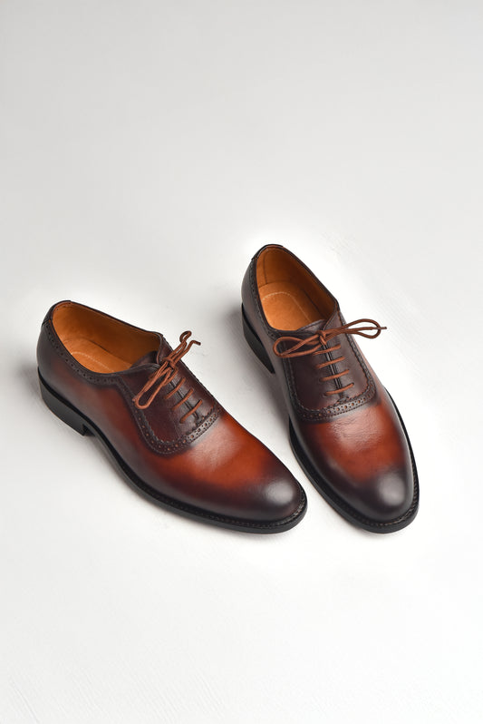 HandMade New Leather Dress Oxford Lace-up Shoes