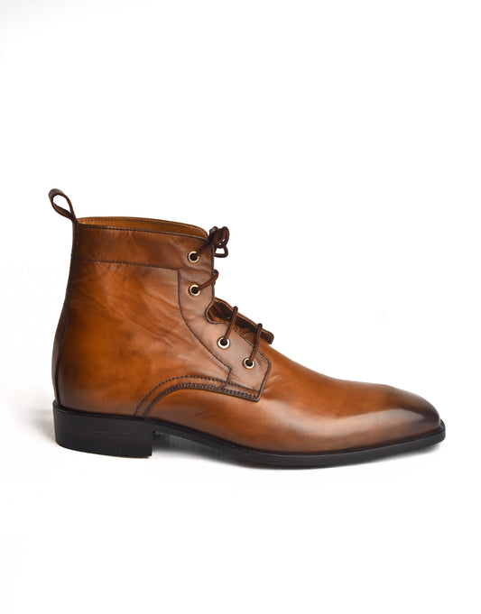 HandMade New Lace-Up Ankle Boots