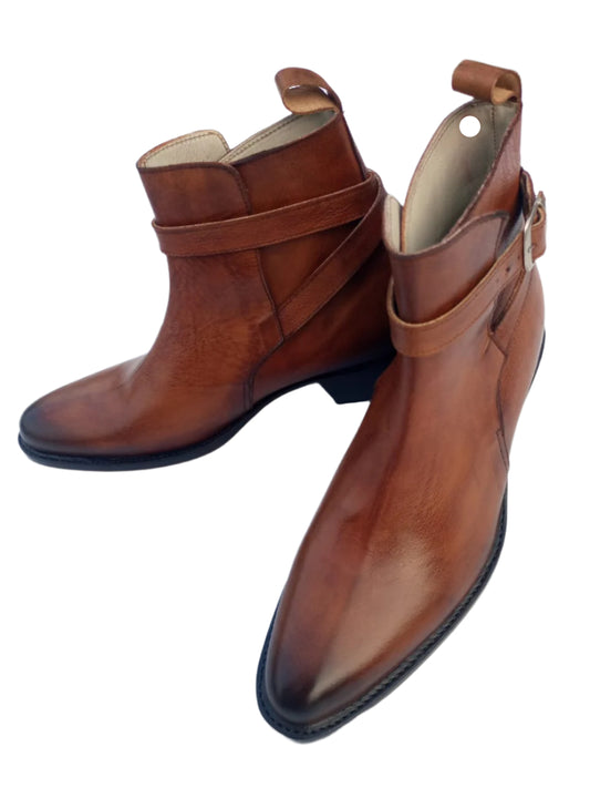 Leather Handmade New Ankle Boots / Jodhpur Boots
