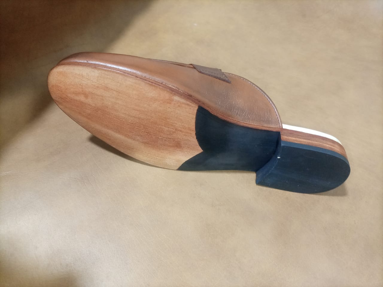 Leather Slipper