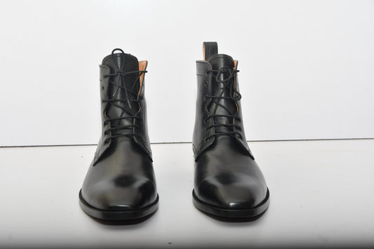 Handmade New Leather Lace-up Ankle Boots