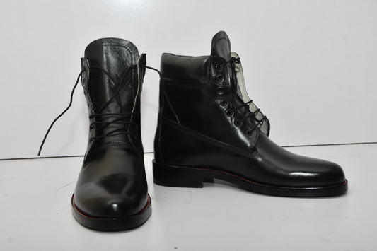 Handmade New Leather Lace-up Ankle Boots TunpurLand