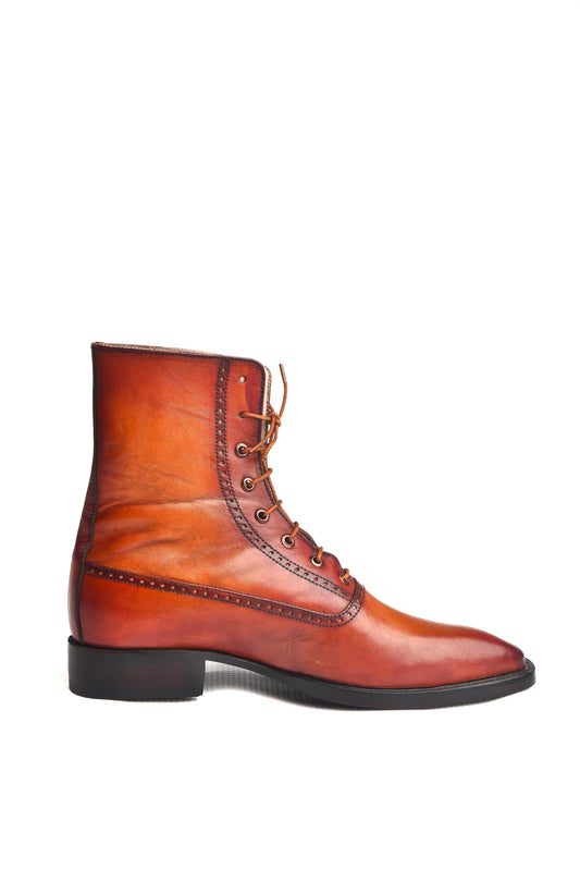 HandMade Lace Up Ankle Boots