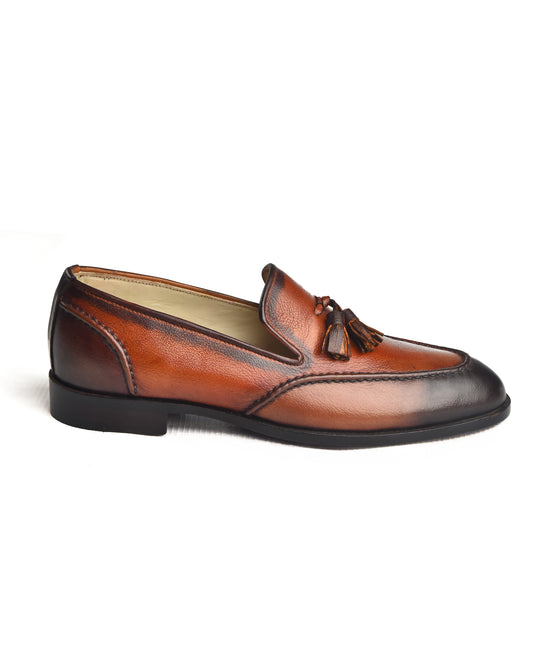 Handmade New Leather Dress Moccasins