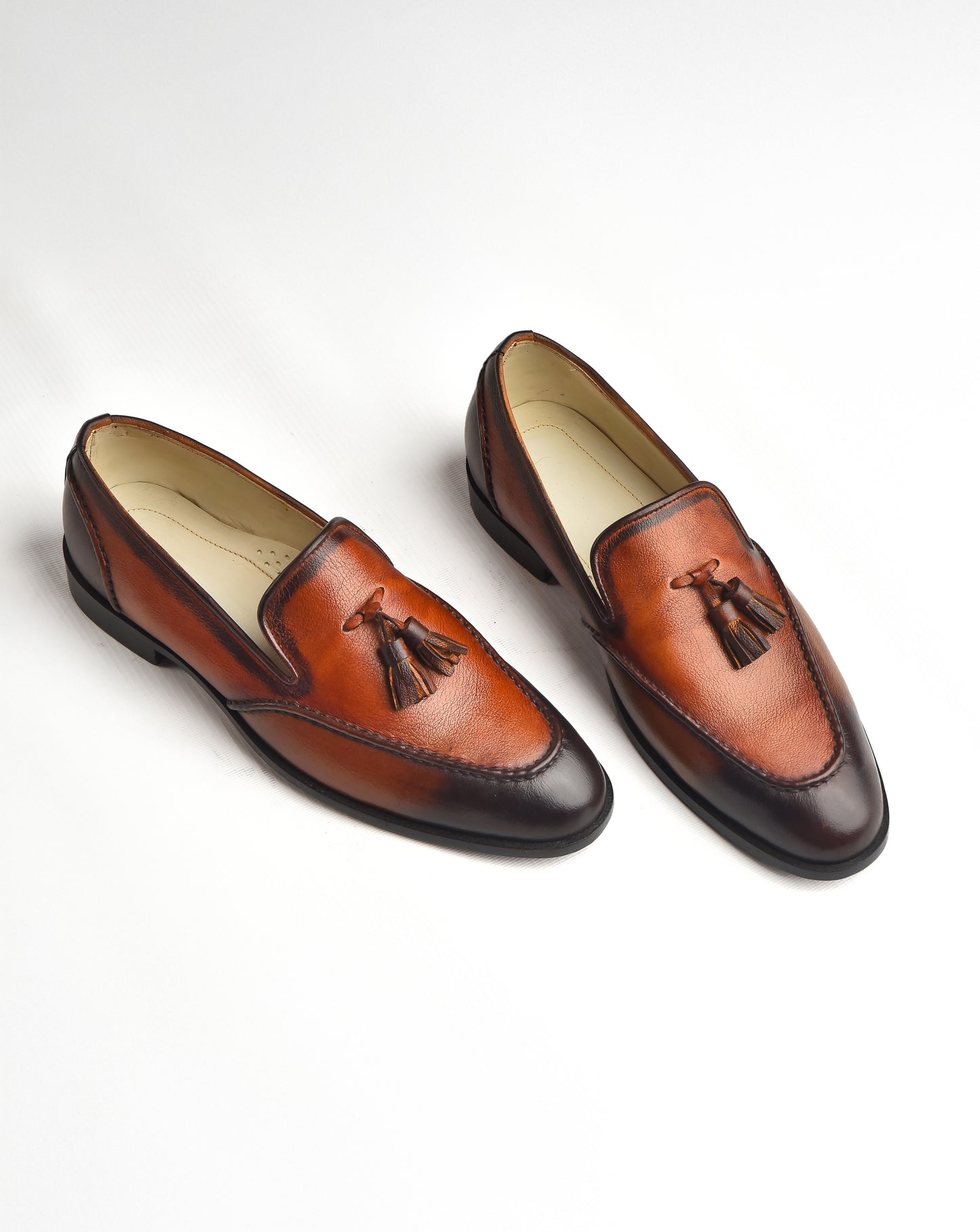 Handmade New Leather Dress Moccasins