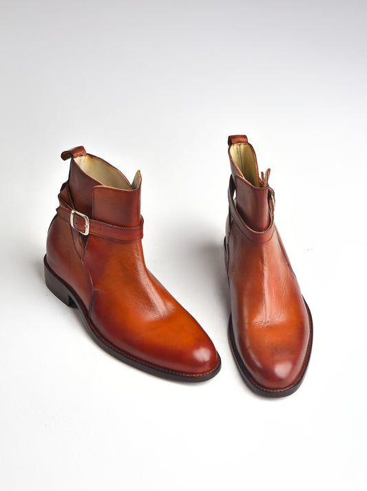 HandMade Ankle Strap Boots
