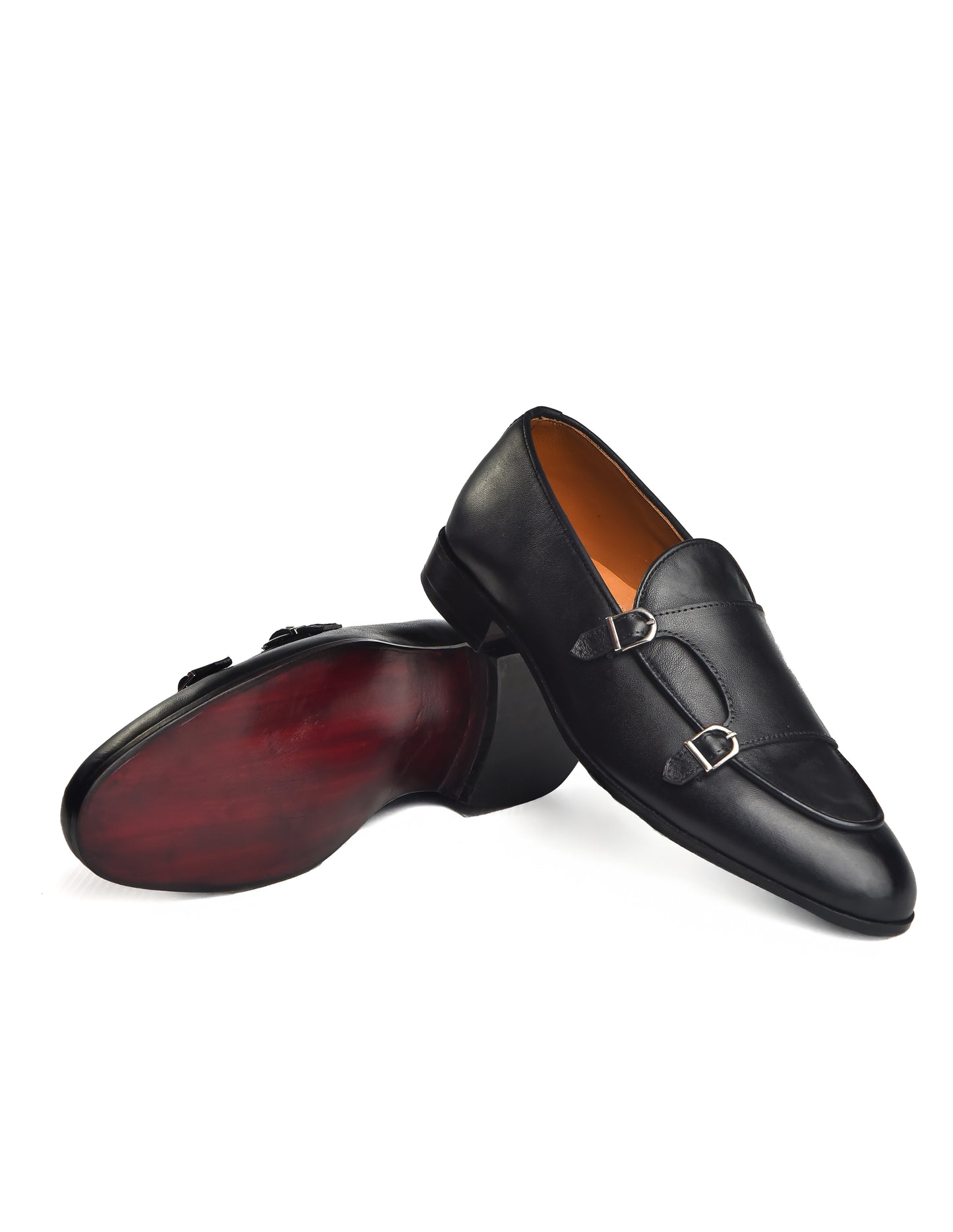 HandMade All Leather Monk Shoes