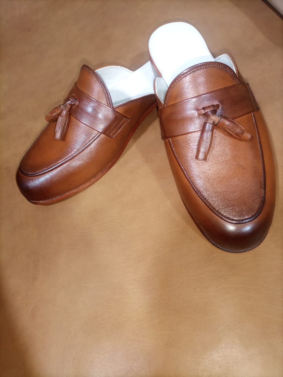 Leather Slipper