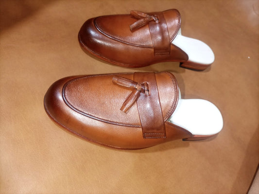 Leather Slipper